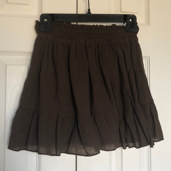 Old Navy Lined Brown Skirt - Picture 3 of 6